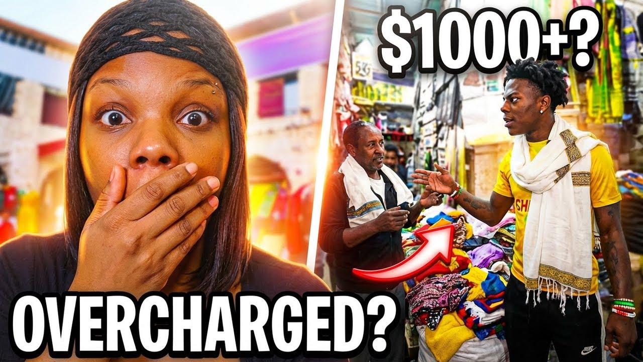 iShowSpeed Shops At A Local Ethiopian Market during his Africa Tour | | Novelty’s Corner Talks