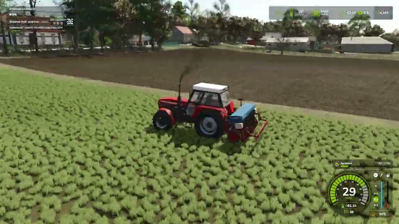 Siewy i ogarnianie Fs25 Szpakowo #71 timelapse Farming simulator 2025
