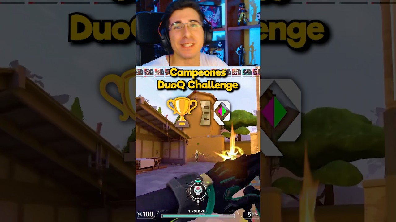 CAMPEONES del DUOQ CHALLENGE 🏆 valorant live streamer gameplay en espa&ntilde;ol latam espa&ntilde;a clips