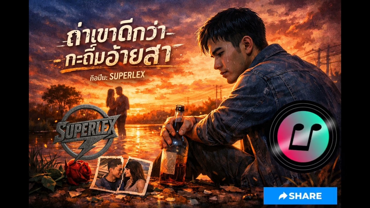ถ่าเขาดีกว่ากะถึ่มอ้ายสา Superlex (Official Lyrics Audio)