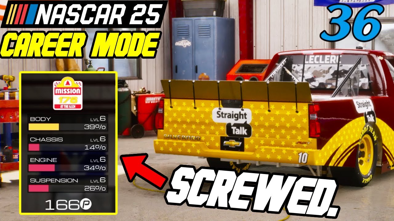 ЭТО НУЖНО РЕШИТЬ! | Режим карьеры NASCAR 25