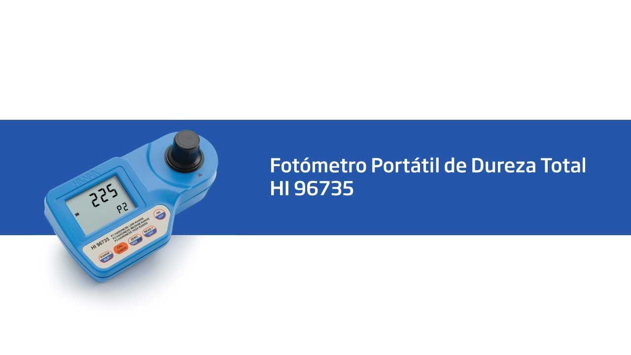 HI 96735 Fotómetro Portátil de Dureza Total