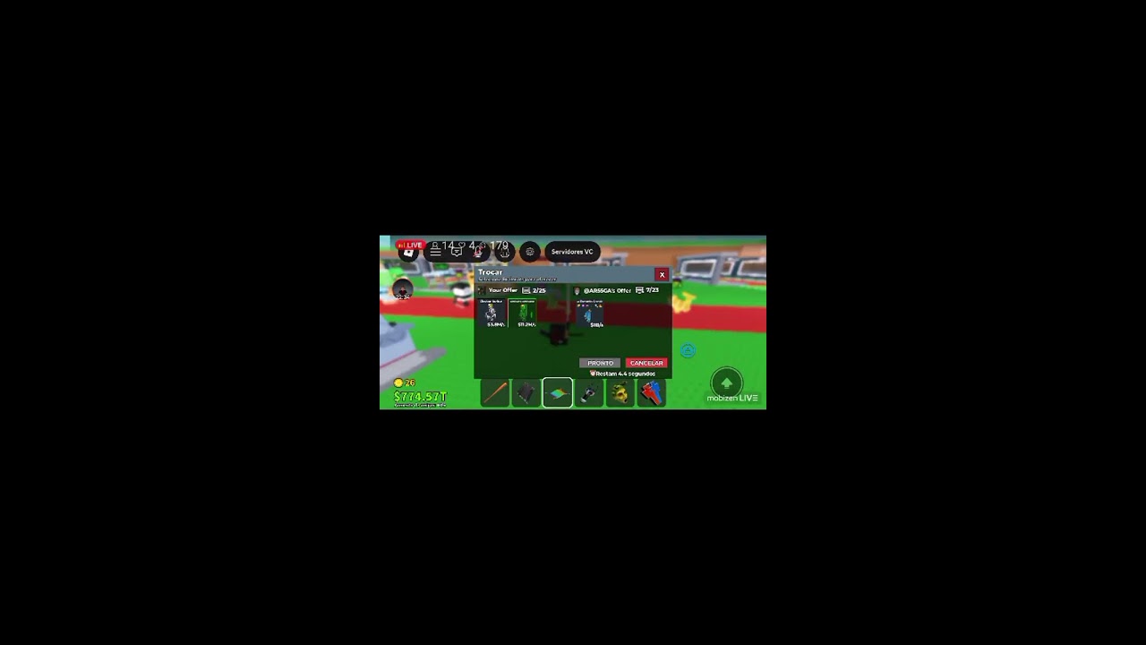 trade e vende e pvp