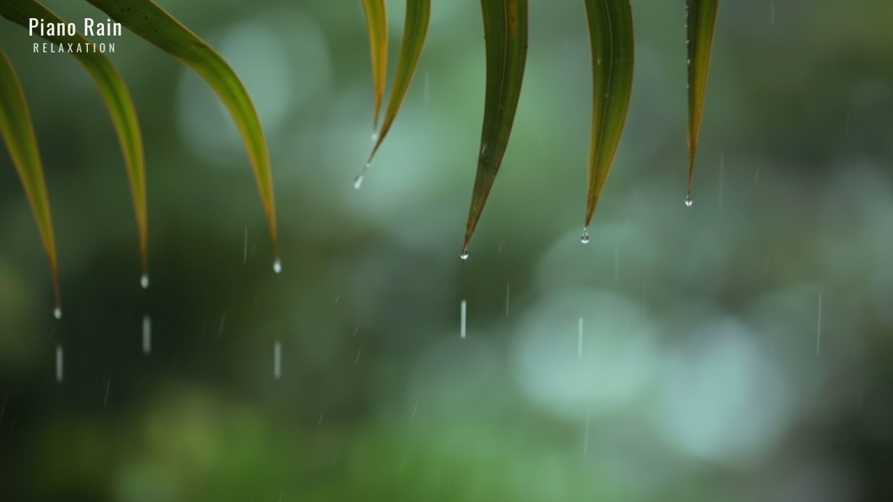 Deep Sleep Tonight – Peaceful Piano & Rain Sounds for Restful, Calm Nights | Piano Rain