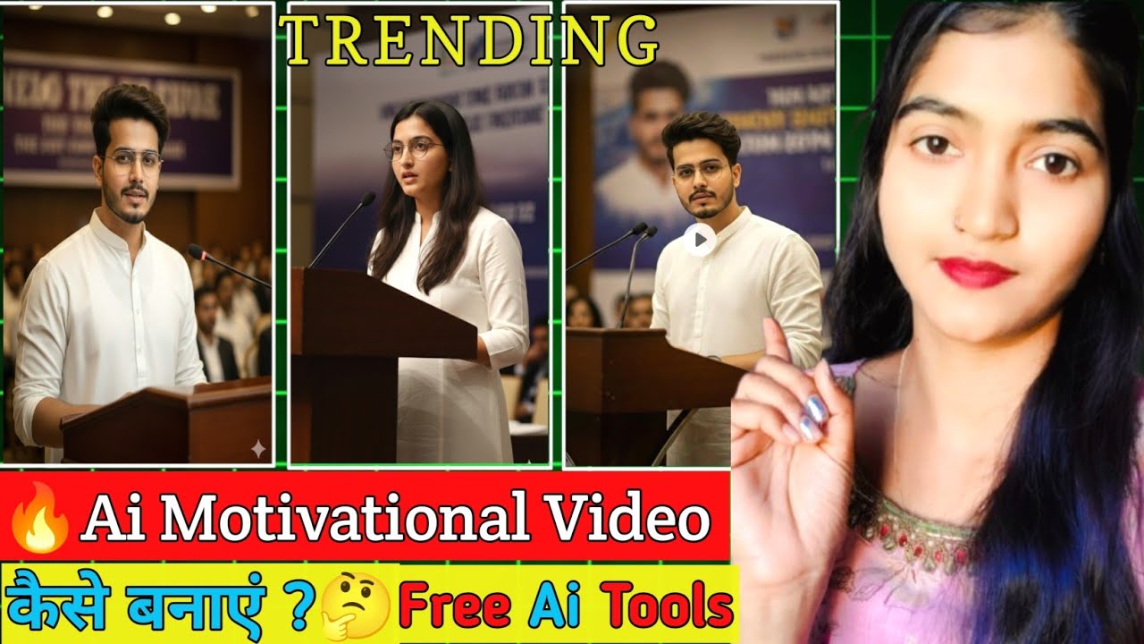 💥Realistic Ai Speeching Video कैसे बनाएं |🔥 Viral Ai Motivational Video😱 | Text लिखों Video तैयार 
