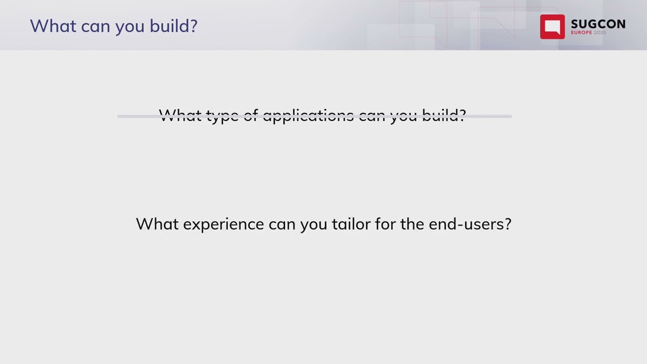 Sitecores Marketplace roadmap & dev program by Krassi Eneva and Justin Vogt | SUGCON Europe 2025