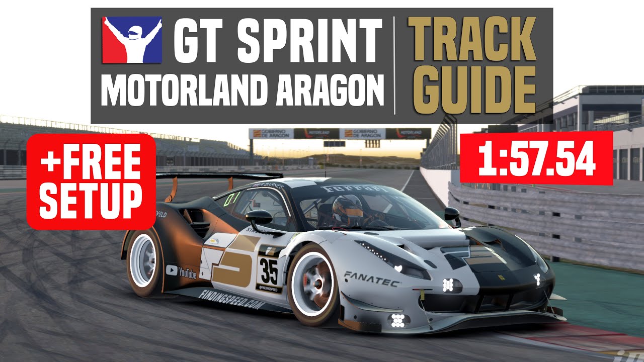 iRacing track guide | MotorLand Aragon (GT Sprint / GT3 Challenge)