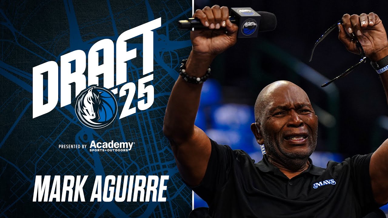Mark Aguirre Interview - MavsTV Draft Show presented by Academy Sports + Outdoors
