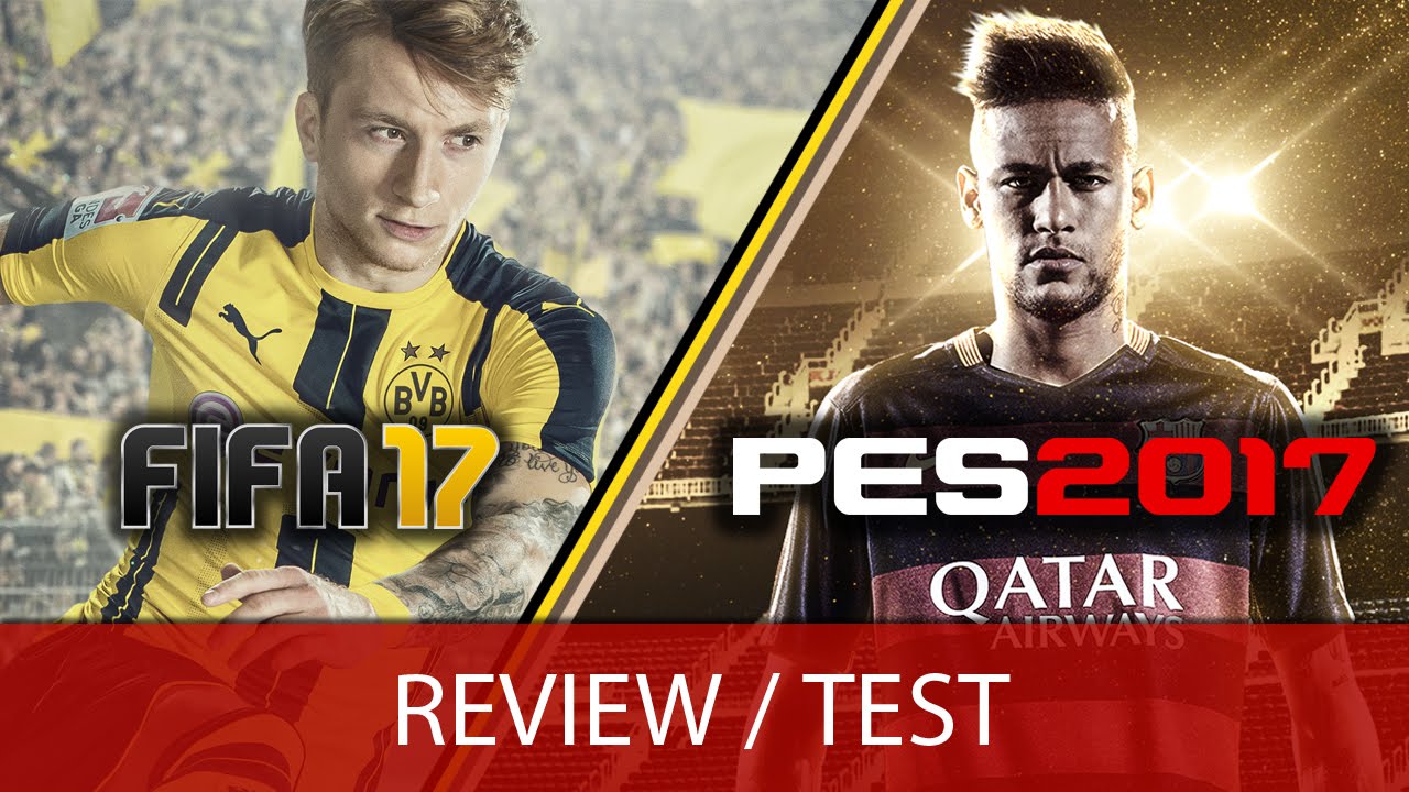 FIFA 17 vs. PES 2017 - Review/Test - Welche Fu&szlig;ballsimulation ist besser?