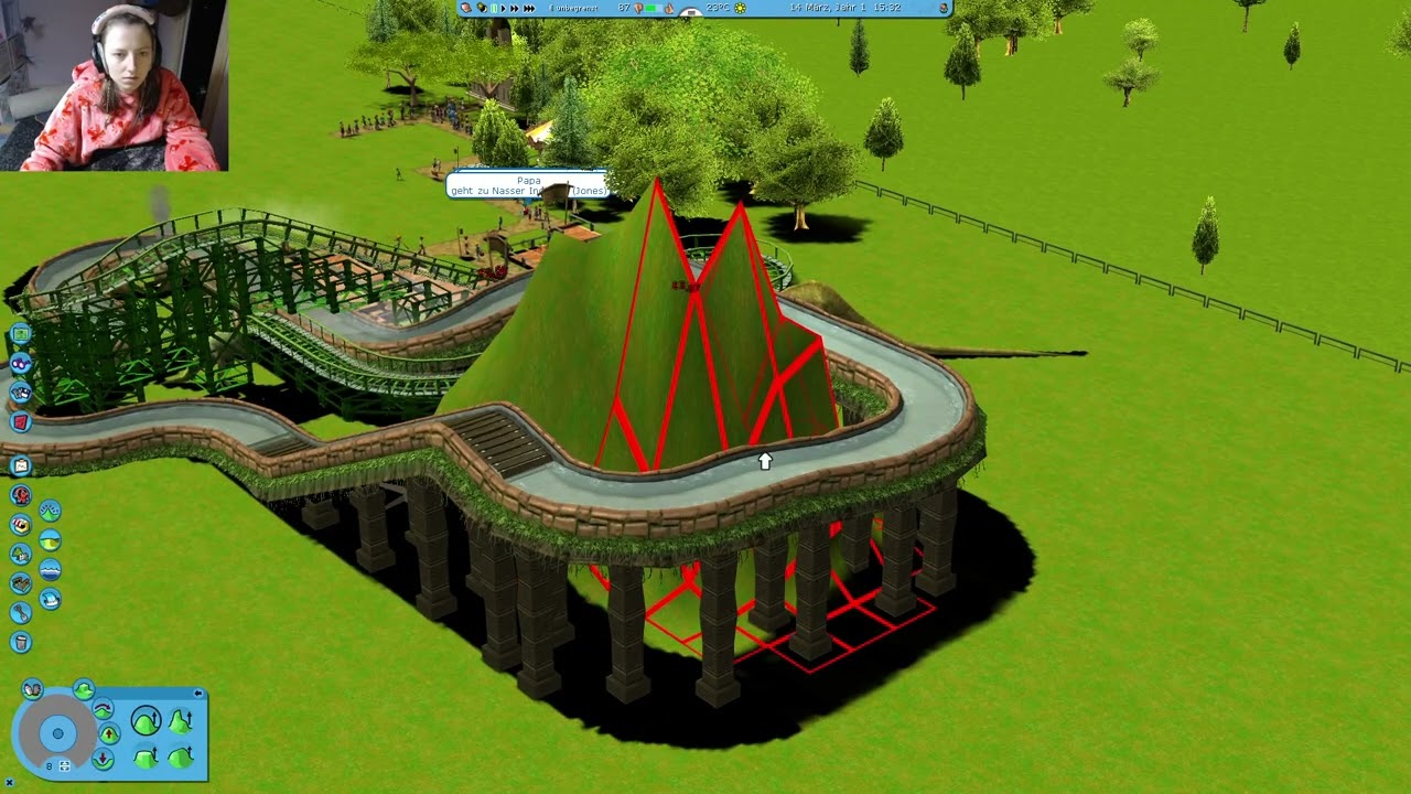 Let's Play: Rollercoaster Tycoon 3 - #2 Der nasse Indianer