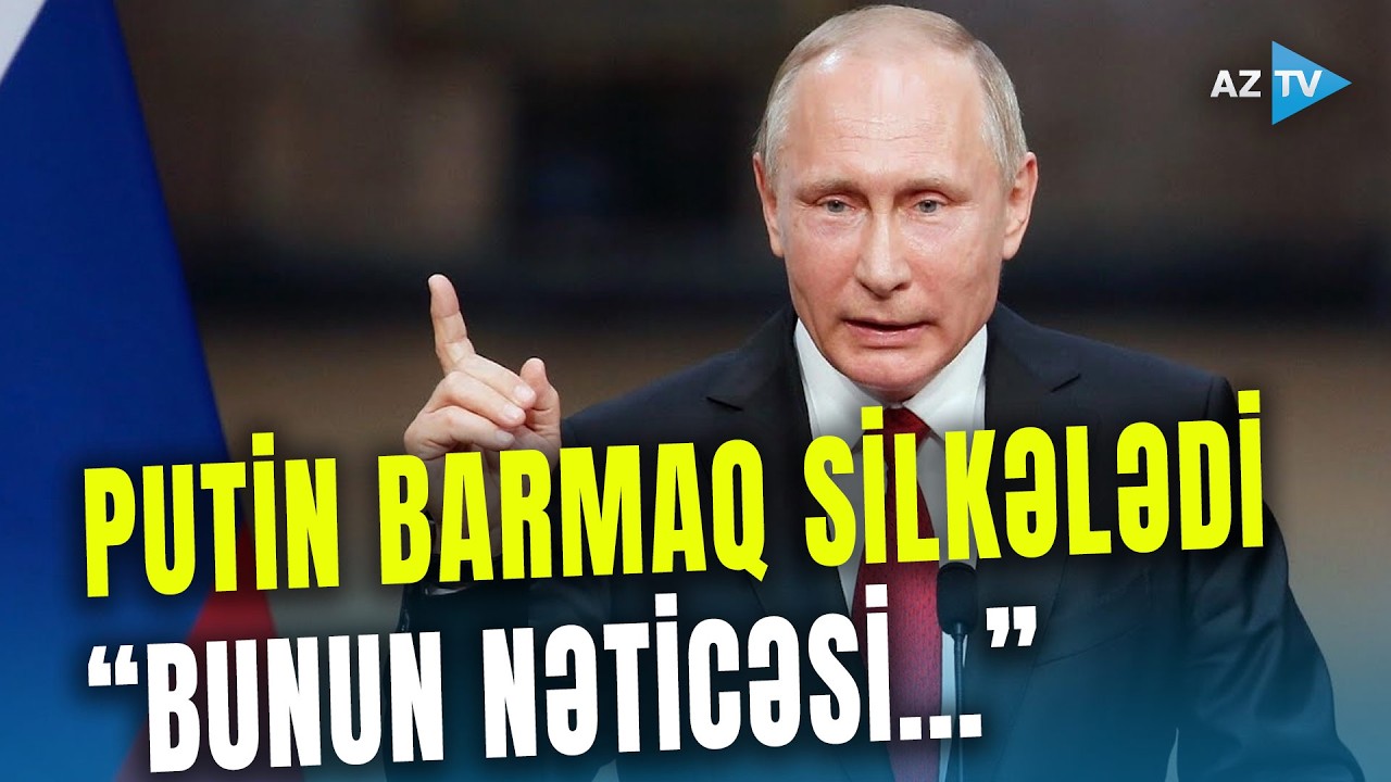 Rusiya kəşfiyyatı məlumat yaydı, yer yerindən oynadı: Putin və Medvedev ard-arda açıqlamalar verdi