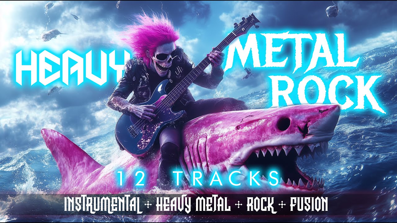 TITAN THUNDER ⚡ | Heavy Metal & Rock Fusion Storm | Cinematic Skull DJ Set in 4K #heavymetal