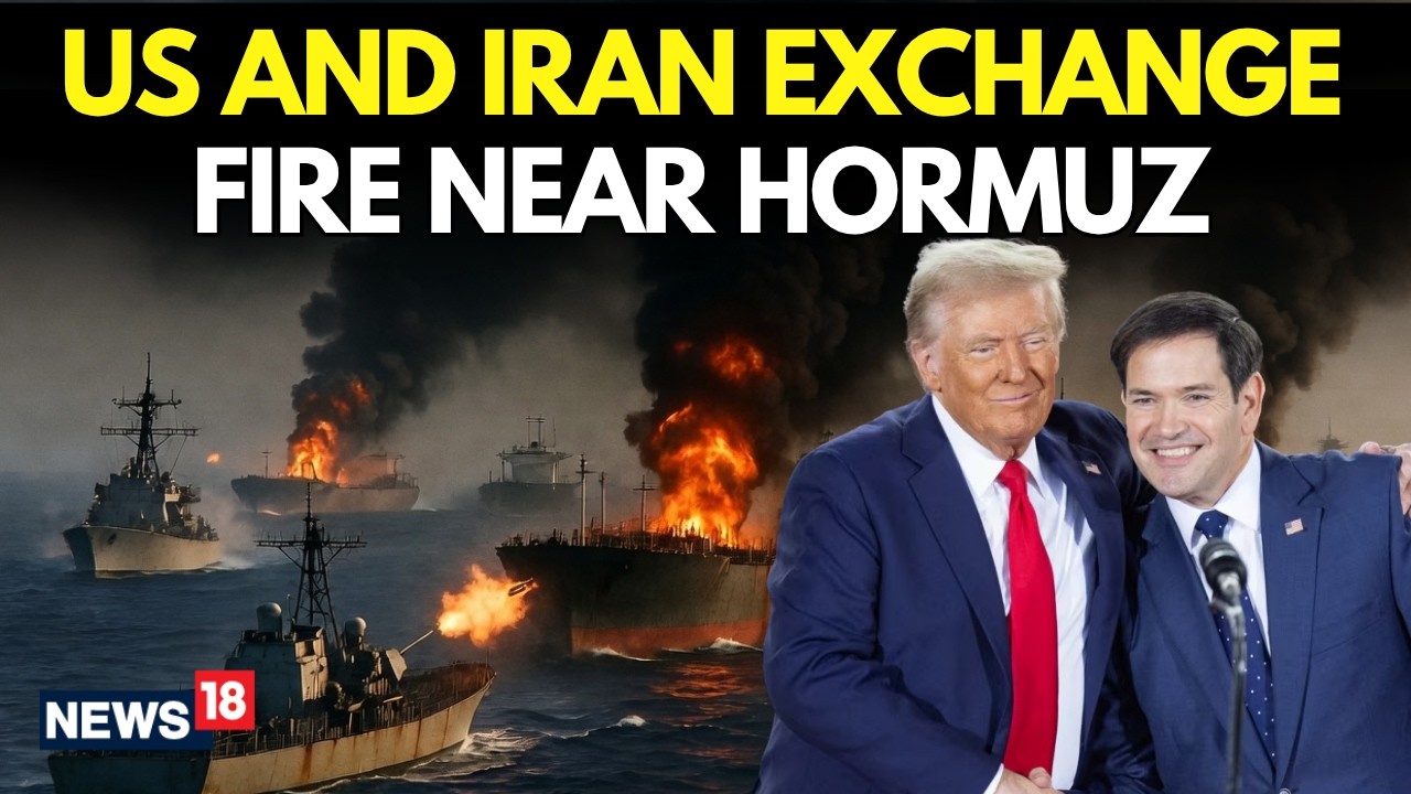 LIVE | Strait of Hormuz INFERNO: US and Iran Exchange Heavy Fire After Iran Tries To Break Blockade