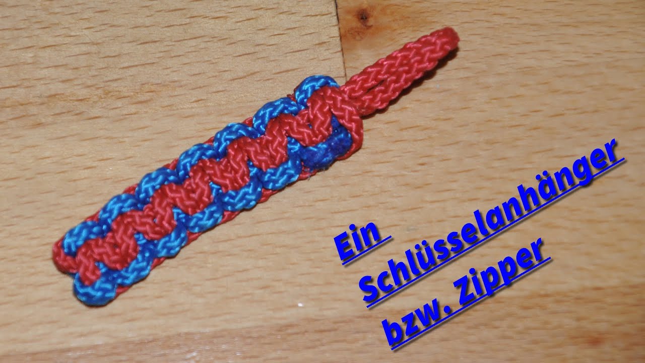 Ein Schlüsselanhänger / Zipper