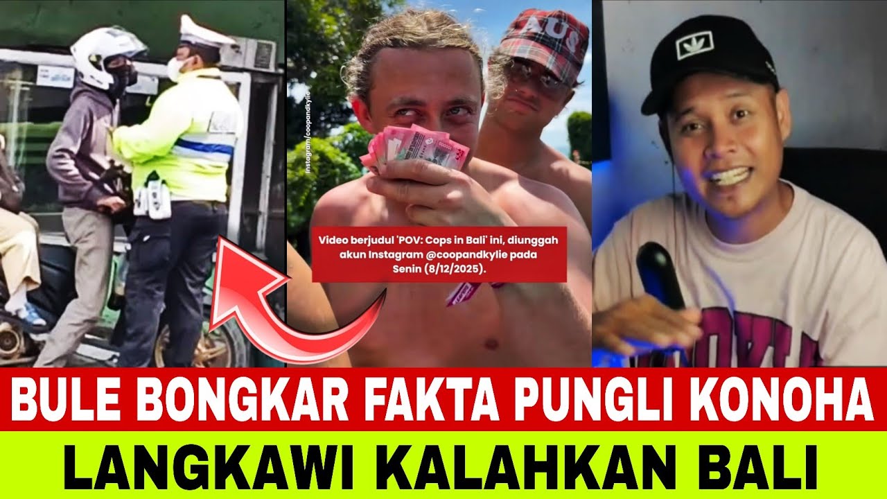 BALI DI TINGGAL PELANCONG LANGKAWI TERBAIK ASIA⁉️ BULE BONGKAR PUNGLI DI INDONESIA