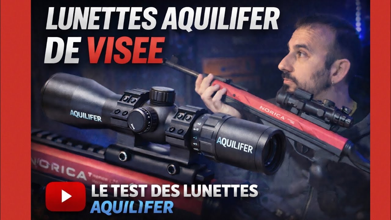 lunettes de tir aquilifer !! 3-9X40 et 4-16X44 , on les découvres ensemble 🤓