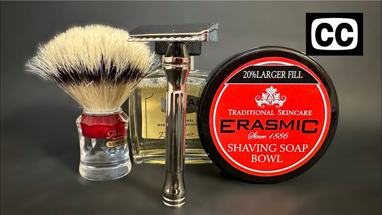 💈DScosmetic “MARS” SE💈Erasmic Shaving Soap💈Semogue 830💈Solea ASL
