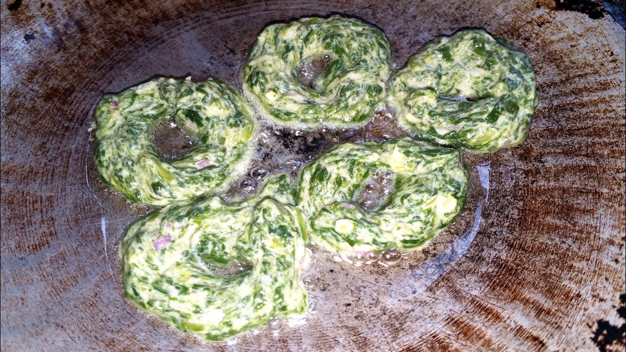 Ramzan Special Recipes 🥦👌পালং শাকের মুচমুচে ডোনার্ট রেসিপি।। ছোট বাচ্চাদের ভিষণ পছন্দের রেসিপি।।