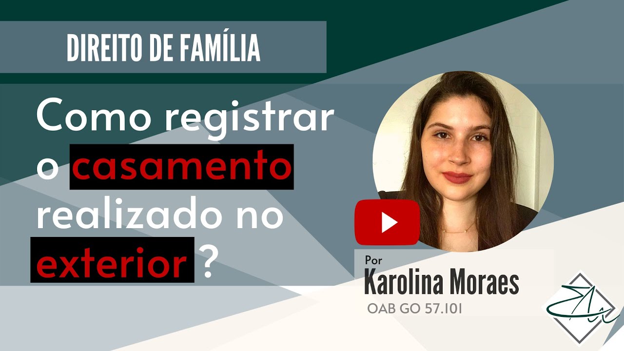 Como registrar o casamento realizado no exterior?