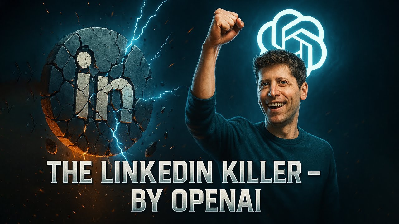 OpenAI&rsquo;s NEW Job Platform Explained &ndash; Sam Altman&rsquo;s Plan to Save Your Career (LinkedIn Killer?)