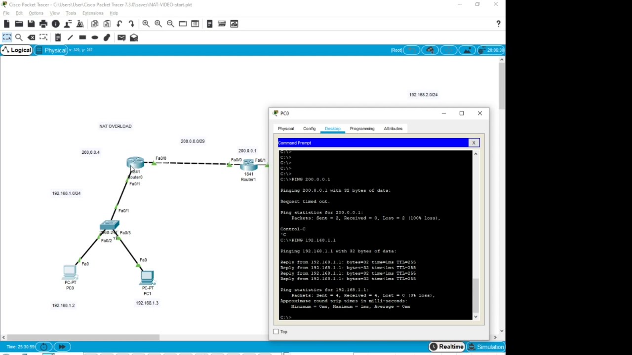 How to configure Static NAT network address translation in Cisco