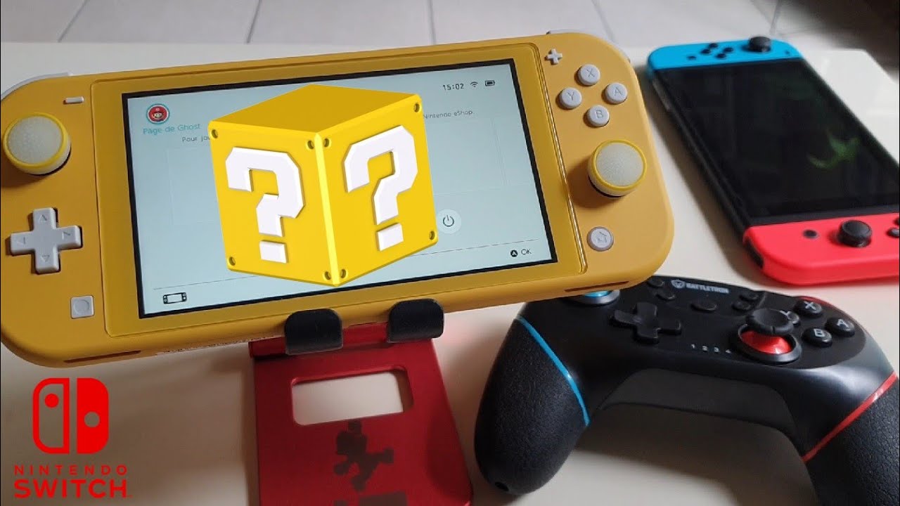 Peut on jouer avec une manette sans fil sur Nintendo SWITCH LITE 🤔
