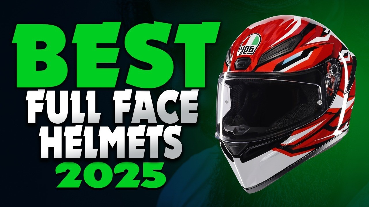 Best Full Face Motorcycle Helmets 2025 - The Only 6 You Should Consider Today!