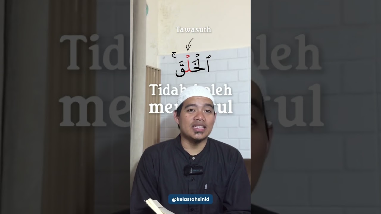 Kebiasaan siapa nih yang masih bacanya &ldquo;KHOLEQ&rdquo;? #tahsin #alquran #ngaji