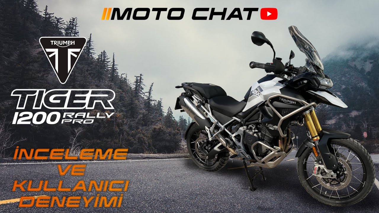 Triumph Tiger 1200 Rally Pro İncelemesi - Moto Chat - 4K