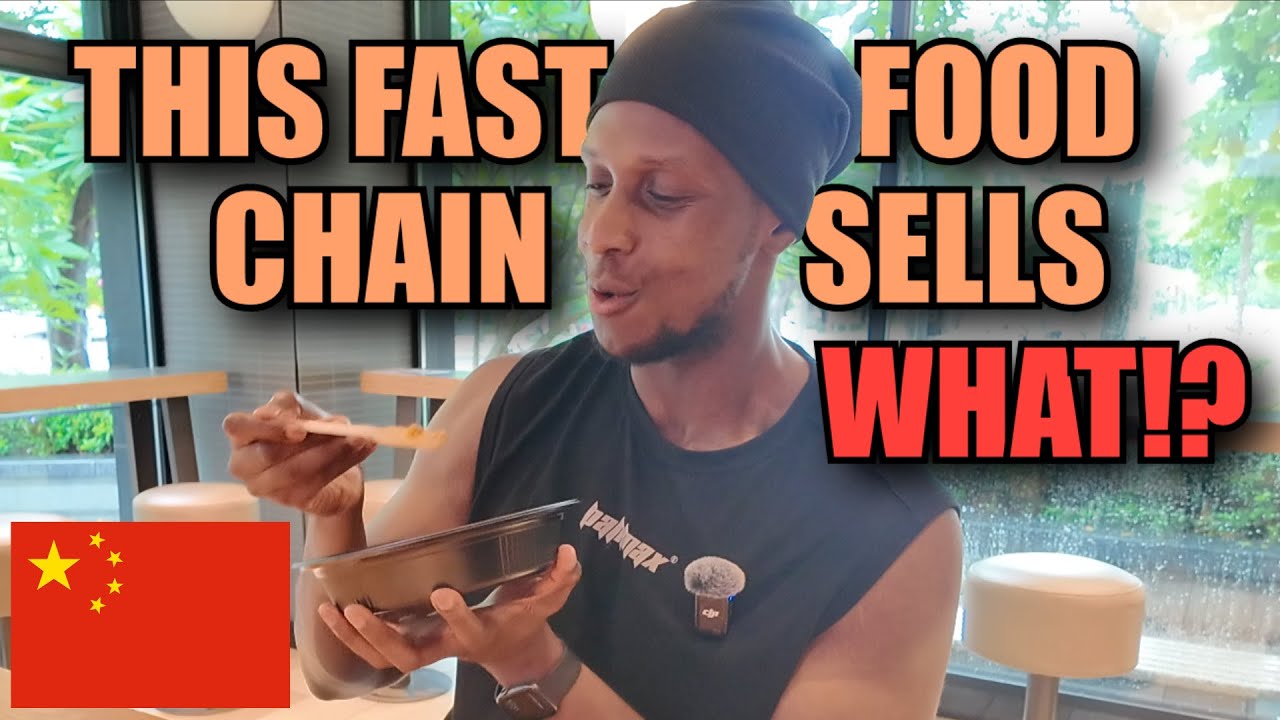FAST FOOD in CHINA Has The Most Unexpected Menu Items... And They're ACTUALLY GOOD!!