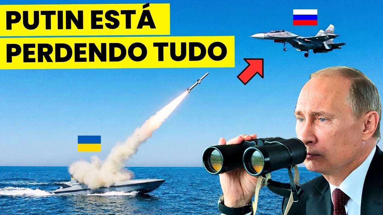 A Ucrânia ACABA de QUEBRAR a Superioridade Naval da Rússia