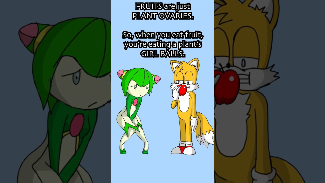 Don't eat fruit in front of a plant girl!