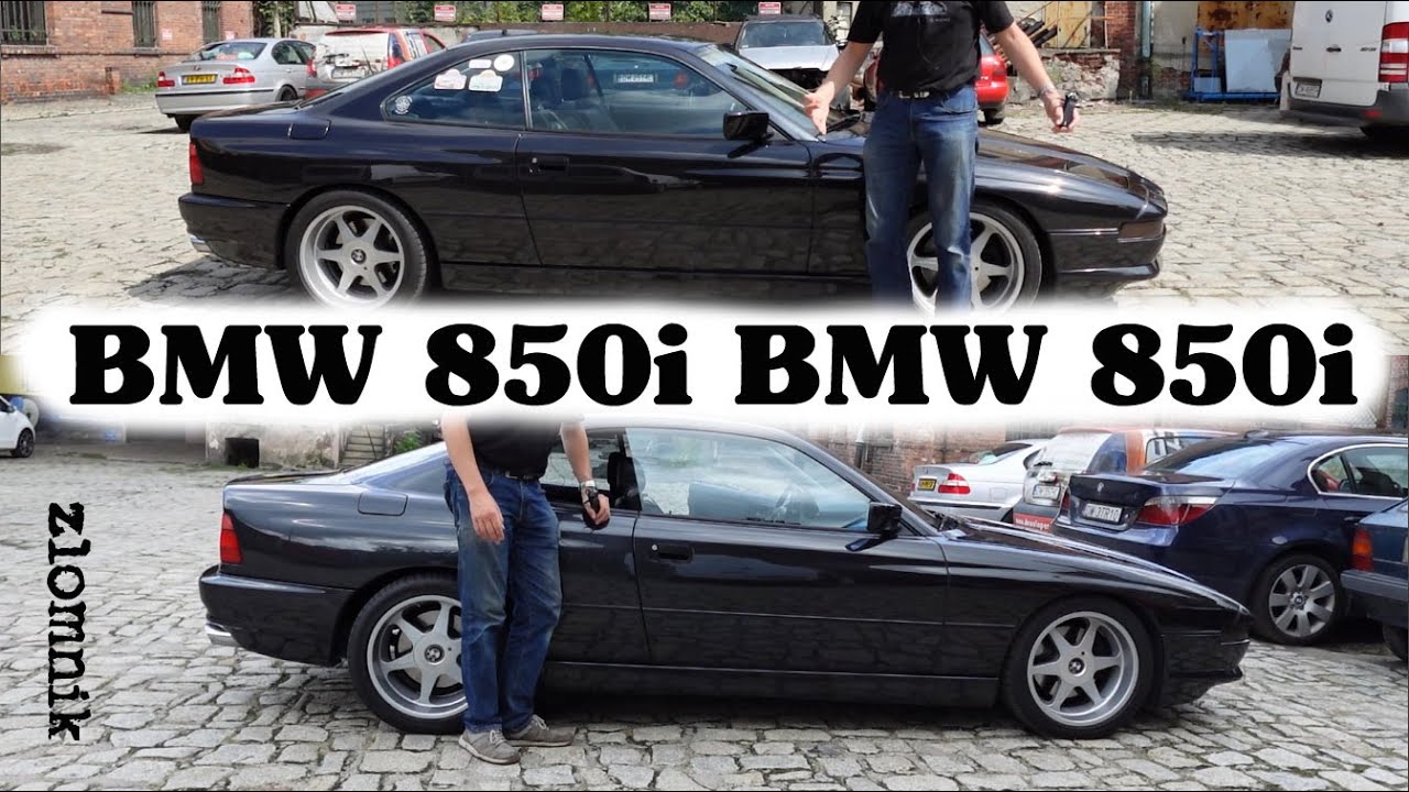 Złomnik: BMW 850i ma wszystko zdublowane