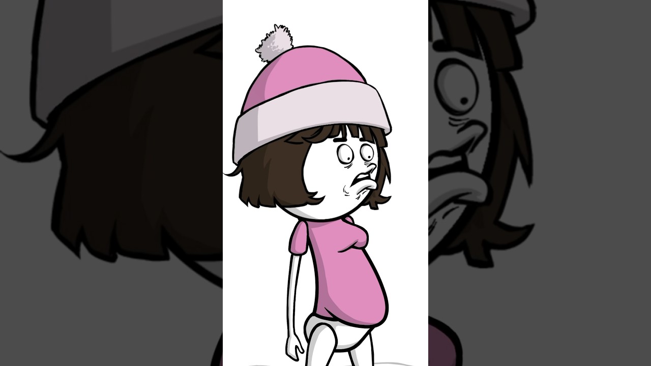 @lesmauvaisesherbes - Les traces dans la neige ❄️ #shorts #animation #humour #drole #sketch