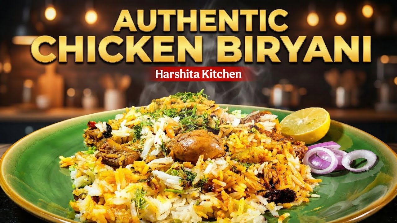 Perfect Homemade Chicken Biryani | Step-by-Step Recipe