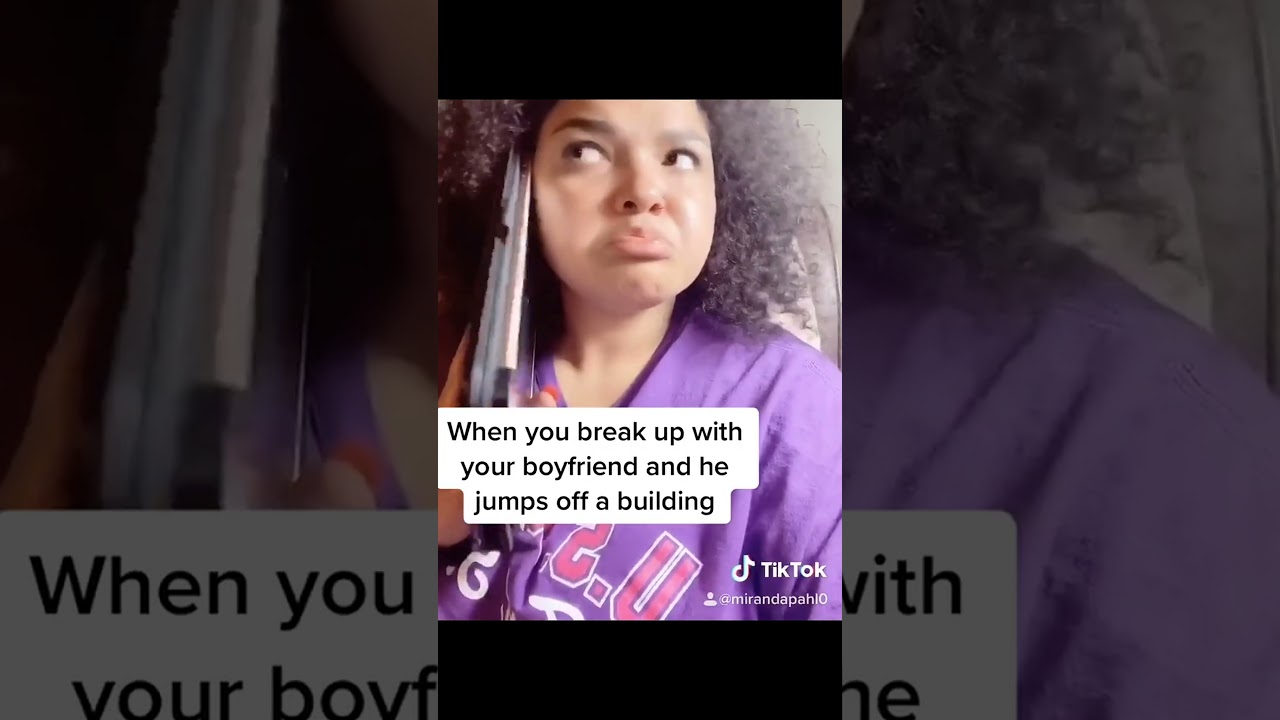 Dark Humor: Breakup Consequences - Reaction to Jumping off a Building#DarkHumor