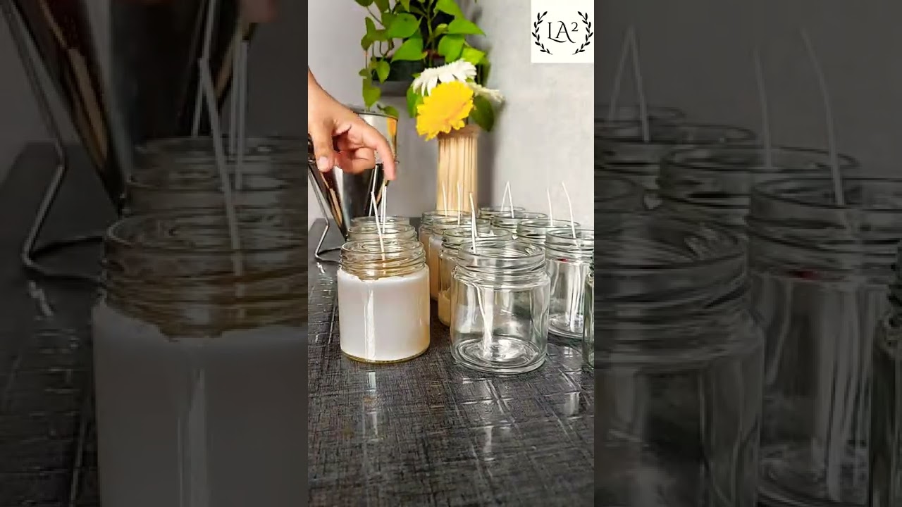 Candles - Pouring Wax
