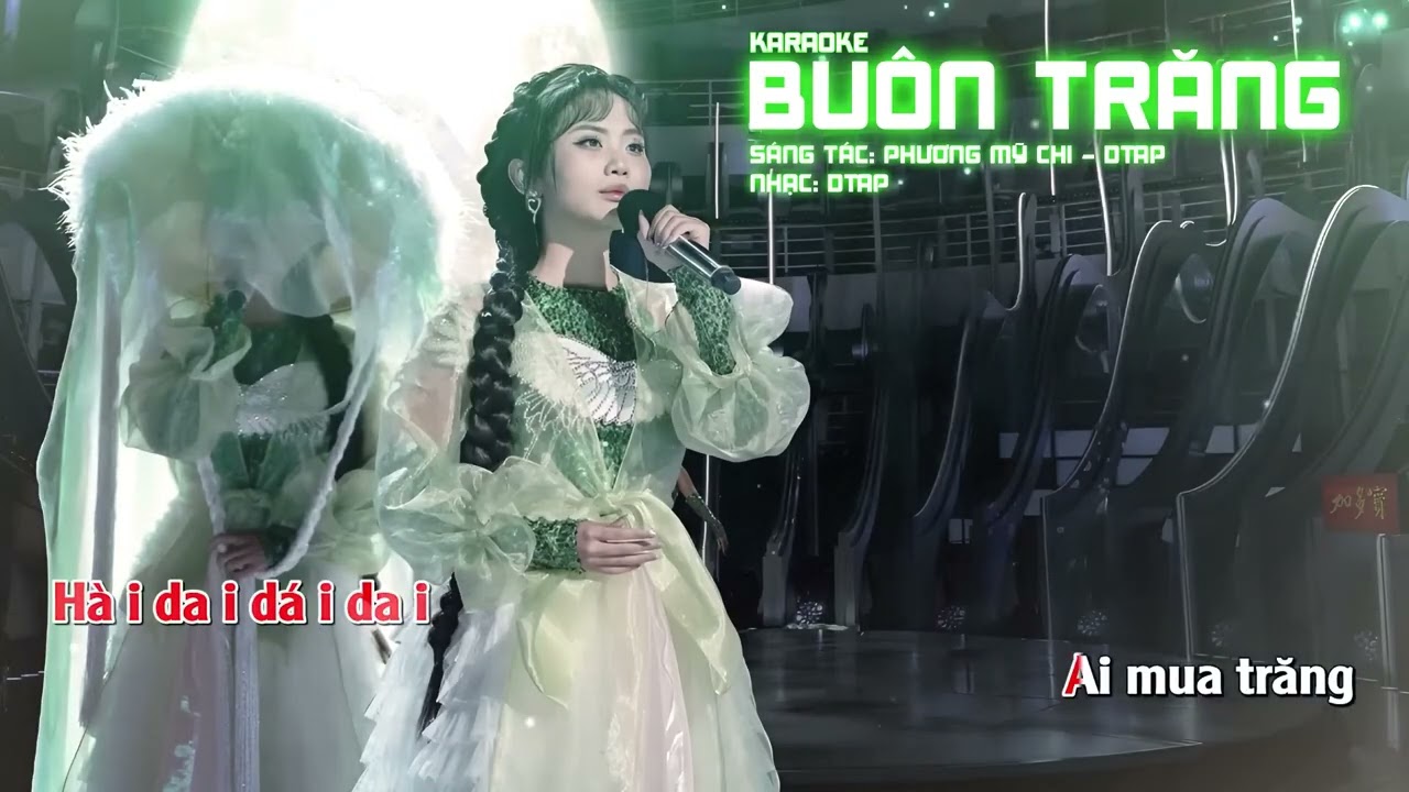 [Karaoke] Phương Mỹ Chi - Buôn Trăng | Sing!Asia