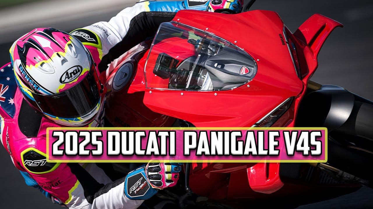 2025 Ducati Panigale V4 S First Ride! - Cycle News