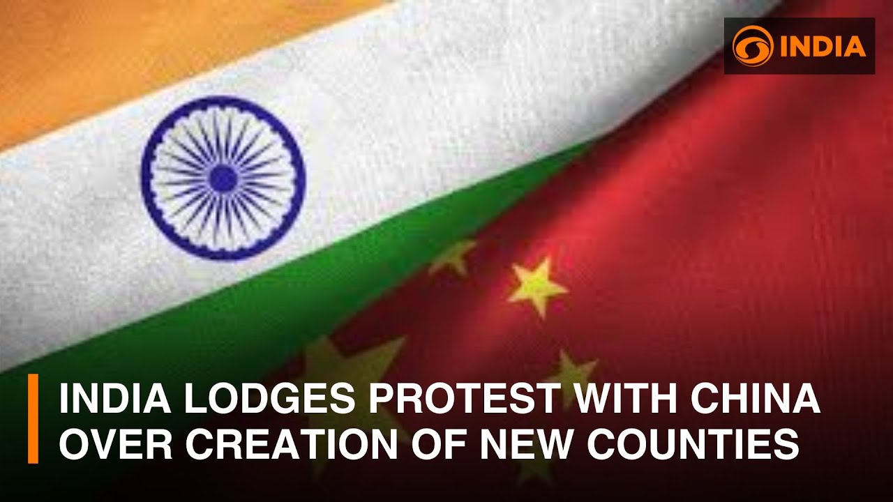 India lodges protest with China over creation of new counties in Hotan region | DD India Live