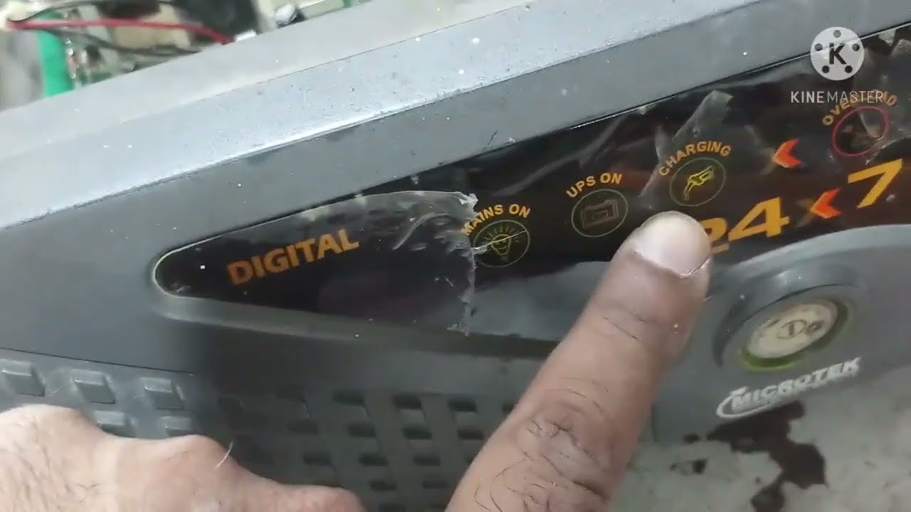 Microtek 24×7 DG900 Sine wave inverter Repairing Mathed