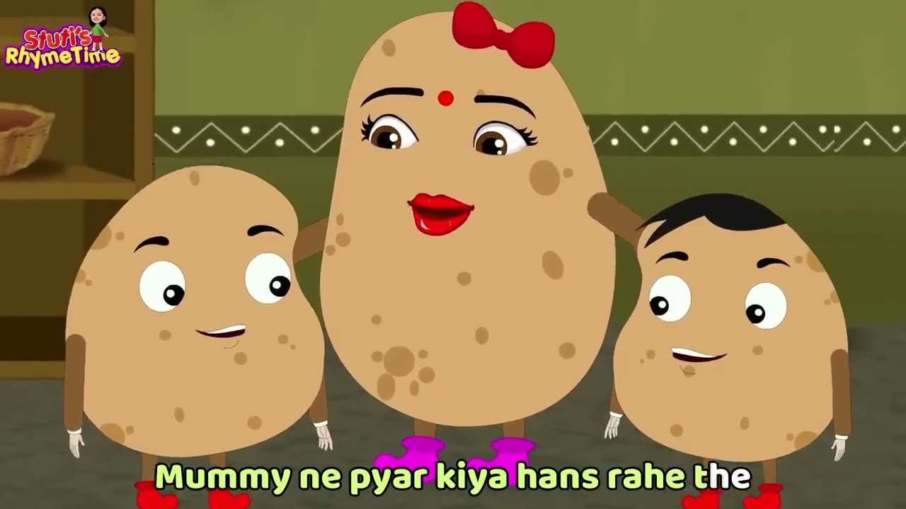 Aaloo Kachaloo | आलू कचालू | Hindi Nursery Rhymes | Bacchon Ki Poem | Kids Songs | Babies Cartoons