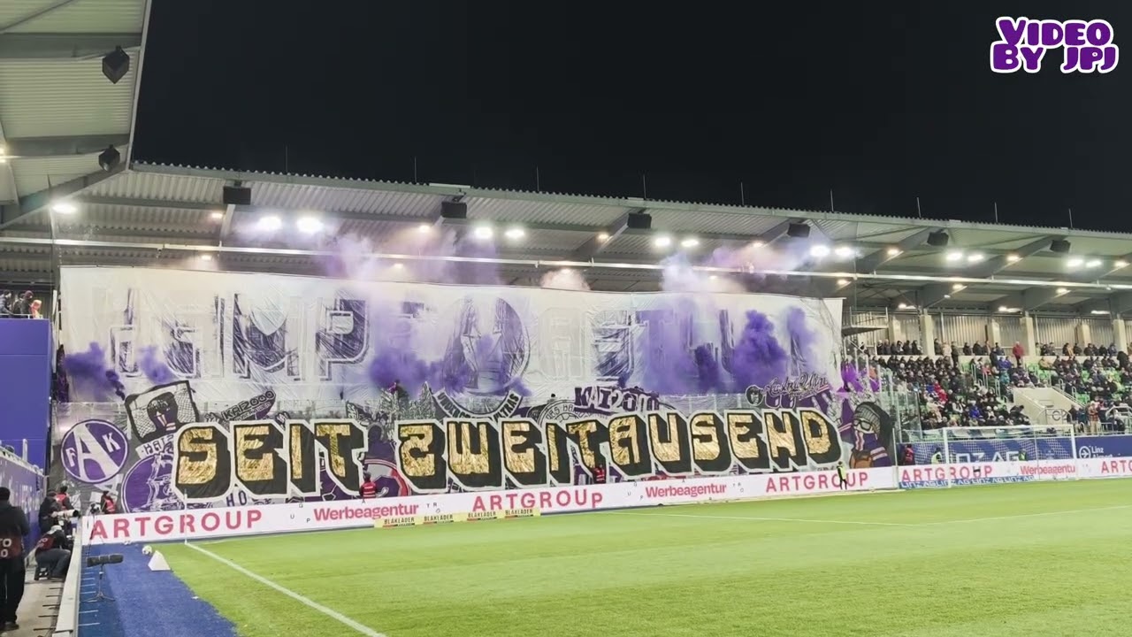 BW Linz - Austria Wien (2:3) / 22.11.25 / Choreos