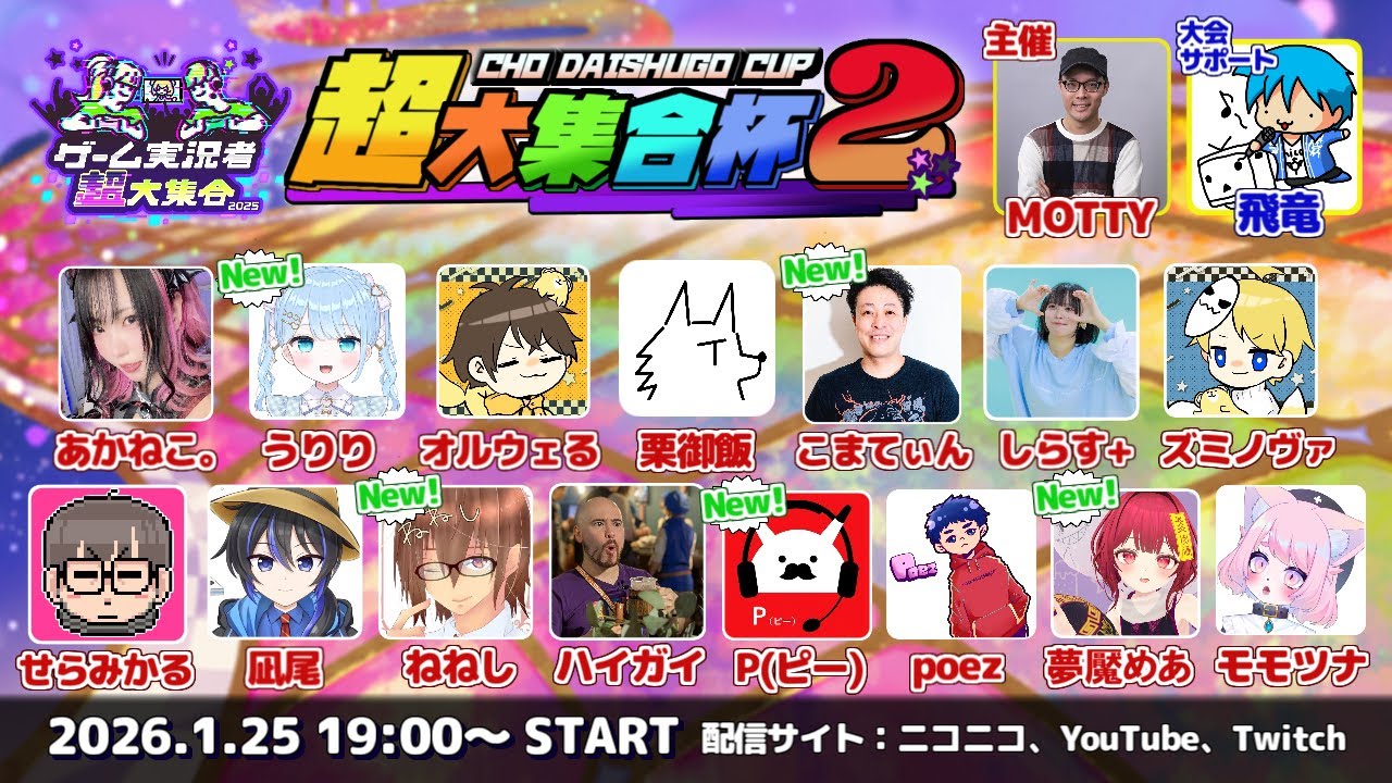【超大集合杯2】マリオカートワールド【poez】