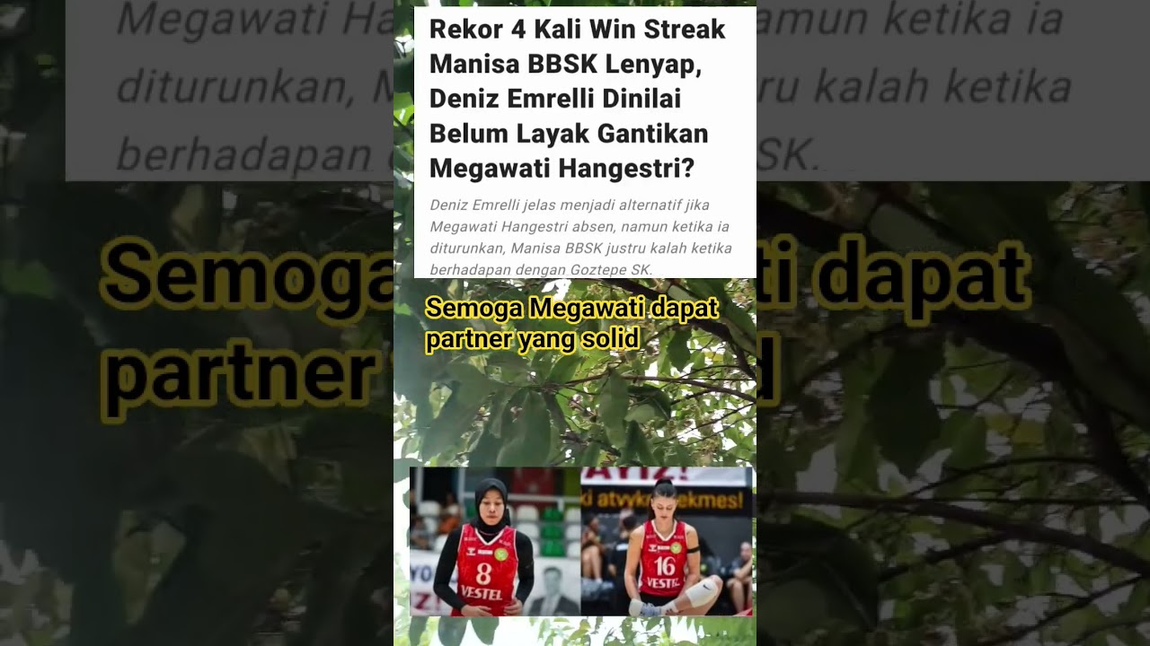 #vollymnia #volleyball #megawatihangesti .#olahraga #mojitv #proliga #manisabbsk #sportsnews  #voli