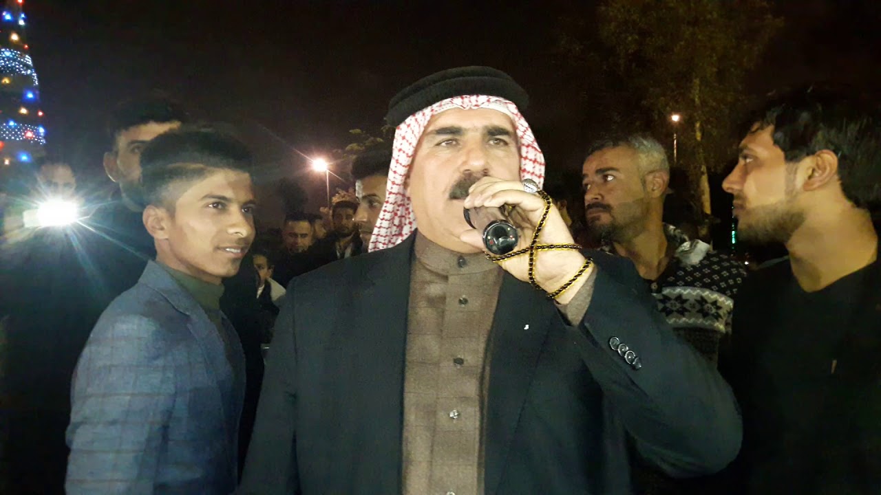 خميس الحلبوسي وعازف الاورك أمجد الوافي  موال في الزوراء .2018.1.1