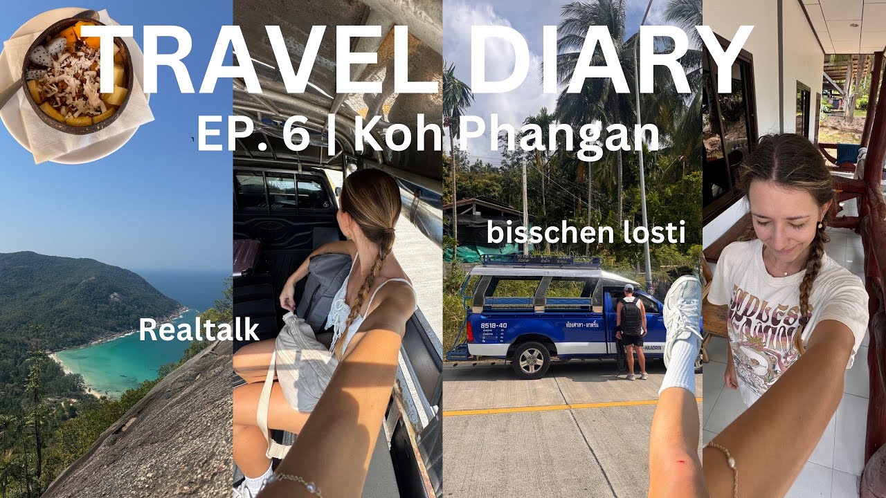 Ep. 6 bisschen lost auf Koh Phangan// late night Mozart Talki, Buchempfehlung, struggle auf Reisen