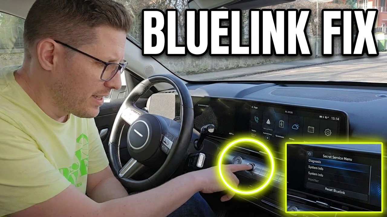 Bluelink kommuniziert nicht mehr? Fix über geheimes Service-Menü (Hyundai Kona SX2, IONIQ5, Tucson)