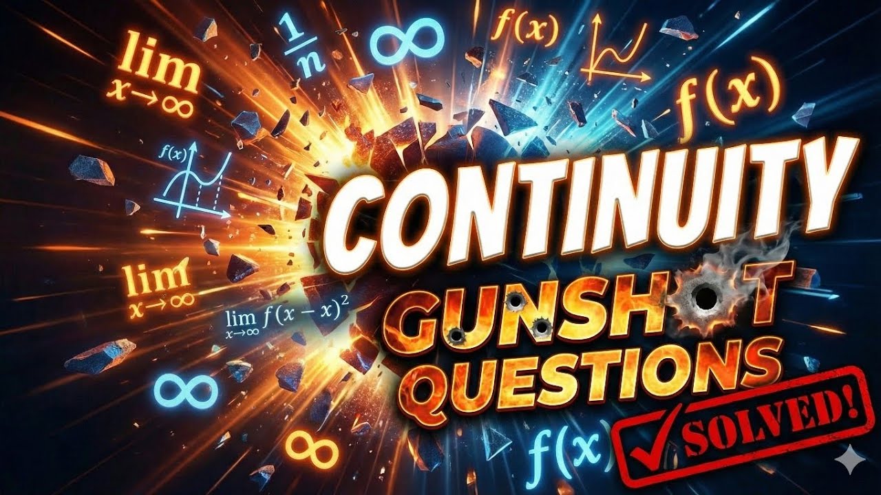 Continuity Important Questions - Solved | Limits and Continuity Class 11 & 12