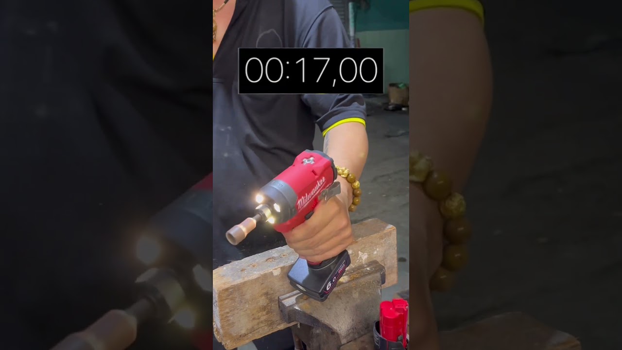 Review v&agrave; test khả năng l&agrave;m việc của m&aacute;y bắt v&iacute;t Milwaukee 3453 ( Gen 3 ) M12 ( Hệ m&aacute;y 12V ).